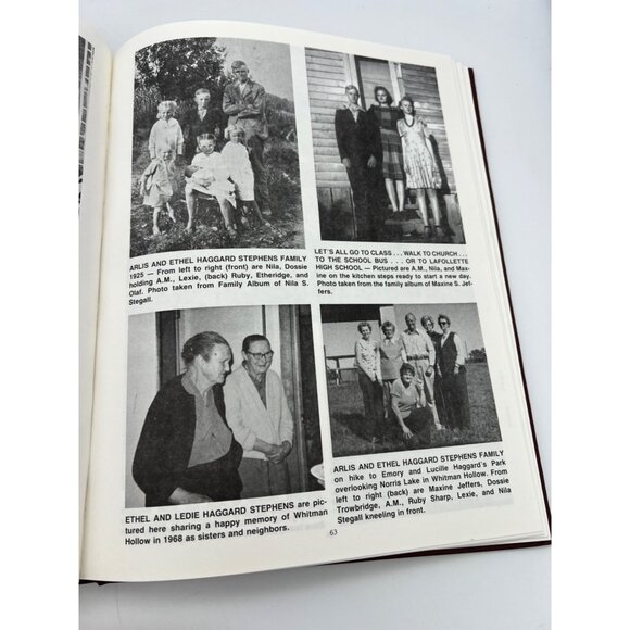 1992 Stephens & Haggard Families Whitman Hollow On Norris Lake Nadine H Stephens - Picture 7 of 10